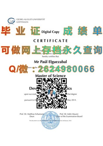 德国哥廷根大学文凭：打造行业精英职业通行证）