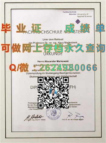 明斯特应用技术大学毕业证全攻略，轻松解决求职难题）