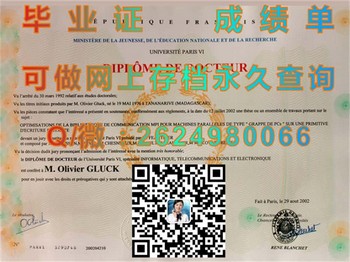 巴黎大学毕业证模版、文凭参考、学位证、成绩单图片.jpg